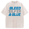 Detroit Football: Bleed Silver & Blue T-shirt/Sweatshirt