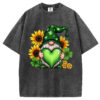 St. Patrick's Day Shamrock Sunflowers Gnome T-Shirt/Sweatshirt