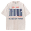 Oklahoma City Thunder Champions 2024-2025 T-shirt/Sweatshirt