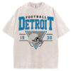 Detroit Football Vintage Style T-Shirt/Sweatshirt