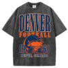 Denver Football Vintage Style T-Shirt/Sweatshirt