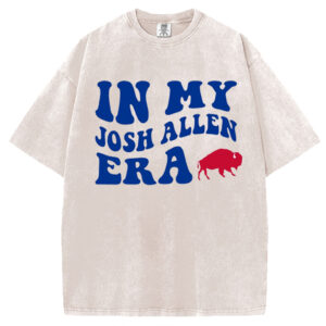 In My Josh Allen Era Retro Wave Division Champions Buffalo Football T-Shirt/Sweatshirt