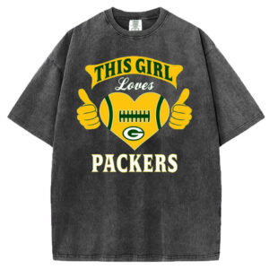 This girl loves the Green Bay Packers Unisex T-Shirt/Sweatshirt