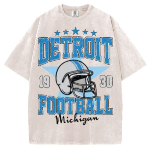 Comfort Colors Detroit Football T-Shirt/Sweatshirt