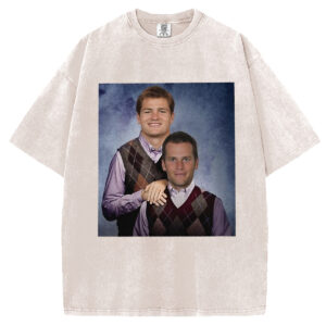 Drake Maye & Brady Football T-Shirt/Sweatshirt