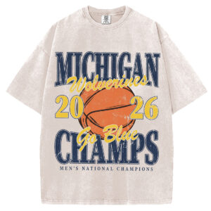 Michigan Wolverines 2026 Basketball Champions T-Shirt/Sweatshirt