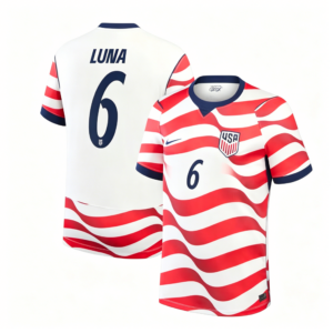 Diego Luna USMNT 2026 Home Jersey