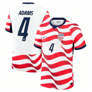 Tyler Adams USMNT 2026 Home Jersey