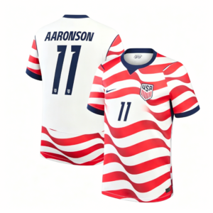 Brenden Aaronson USMNT 2026 Home Jersey