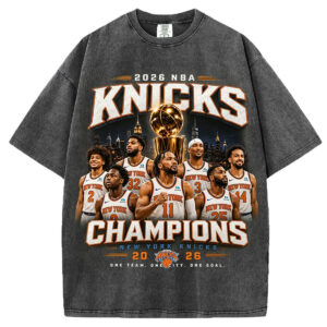 New York Knicks 2026 Champions Comfort Colors T-shirt/Sweatshirt